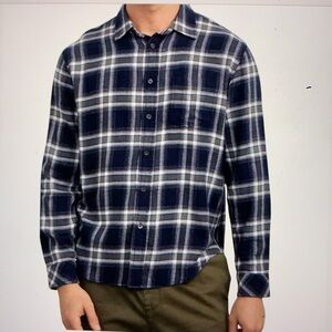 Rails Lennox Plaid Shirt in Navy Cove XXL
